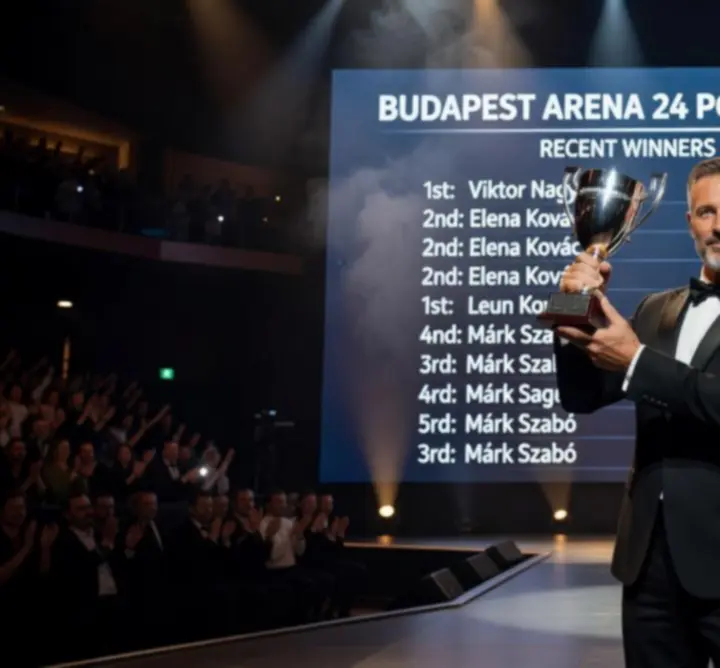 Legutóbbi Arena bajnok a trófeával