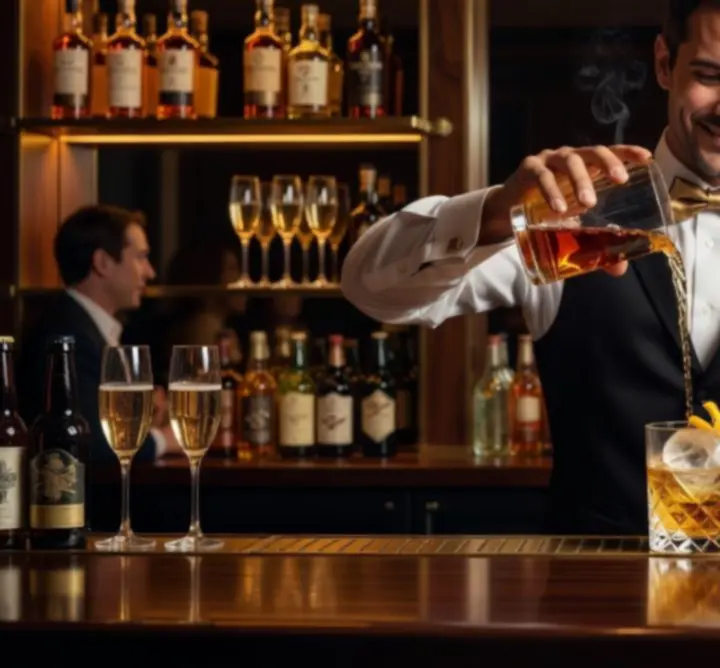Prémium koktélok és mixology jelenet a Budapest Arena 24 bárpultjánál